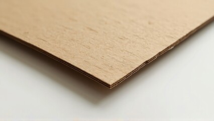 High-Resolution Close-Up, Beige Cardboard Texture, Soft & Rough Surface, Visible Grain, for Paper Product Design