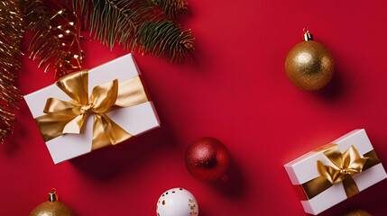 red christmas background