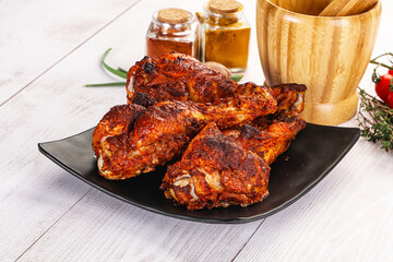 Indian tandoori turkey shoulder wing