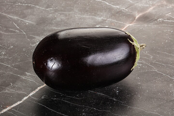 Ripe tasty natural organic eggplant