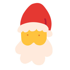 Santa claus hand drawn illustration