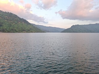 Beautiful nature, mountains, streams