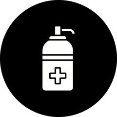 Obraz premium Antiseptic Icon