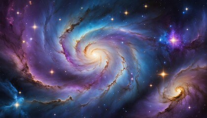 Fototapeta premium Cosmic Galaxy Dreamscape 