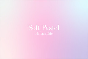 Soft Pastel Holo Gradients Background © Pandawa_Std