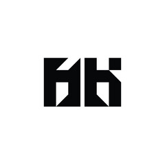 HK monogram logo design letter text name symbol monochrome logotype alphabet character simple logo