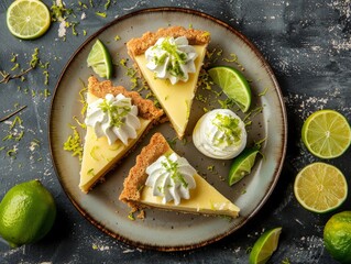 Lemon Meringue Pie Slices