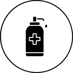 Fototapeta premium Hand Sanitizer Icon