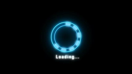 Circle loading bar.