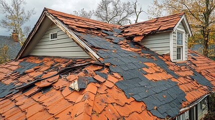 Storm damage roof inspection: Inspecting roof damage from a storm for insurance purposes, focusing on the importance of roof inspection, assessing storm damage, and processing insurance claims effect
