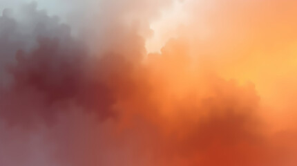 Dynamic fire and smoke explosion in urban landscape abstract visuals dramatic color contrast atmospheric viewpoint