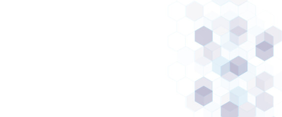 Abstract cube hexagon shape background, hexagon shape pattern innovative concept background.
