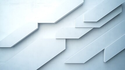 Obraz premium Minimalist style close-up view of modern abstract digital space graphic elements