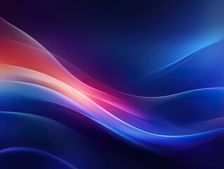 Fototapeta premium Eye catching Blue Curve Technology Background