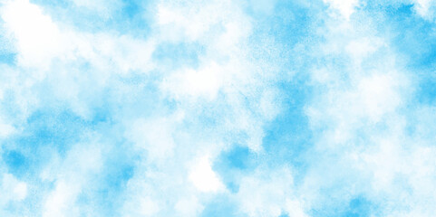natural cloudy watercolor abstract painting background, Abstract natural and shiny beautiful light blue cloudy sky, light sky or ocean blue watercolor abstract background.