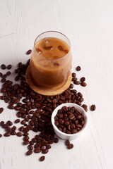 coffee beans espresso aroma caffeine cafe roast cappucino beverage barista service ingredient latte