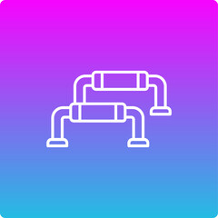 Push Up Bars Icon