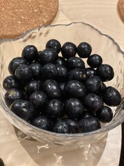 blueberries in a bowl