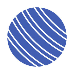 Obraz premium Gym Ball Icon