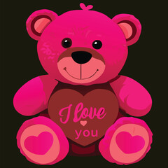 teddy bear vector