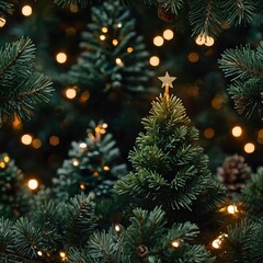decorated christmas tree