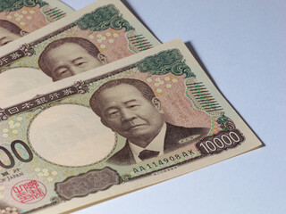 新紙幣の渋沢栄一の一万円札　紙幣