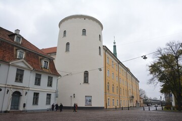 リガ旧市街のリガ城