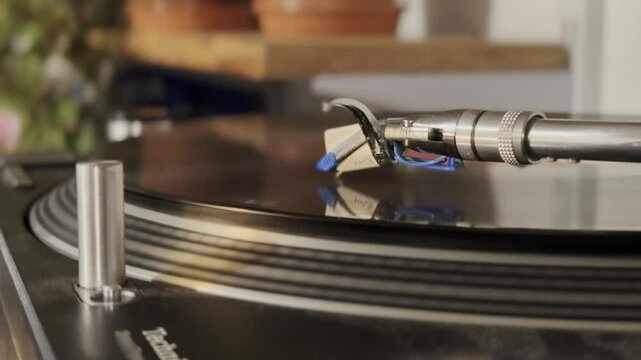 turntable with record