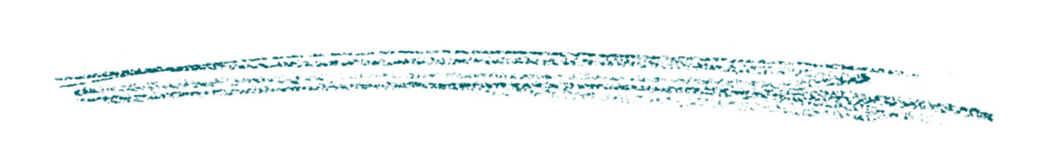 green pencil strokes isolated on transparent background