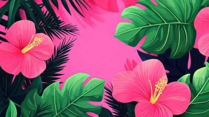 Fototapeta premium tropical vibrance