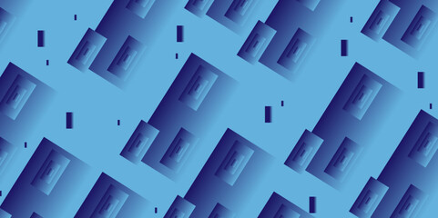 Minimal geometric background Dynamic shapes composition. Colorful geometric shape background. The composition combines various triangle shapes, lines and colors. 