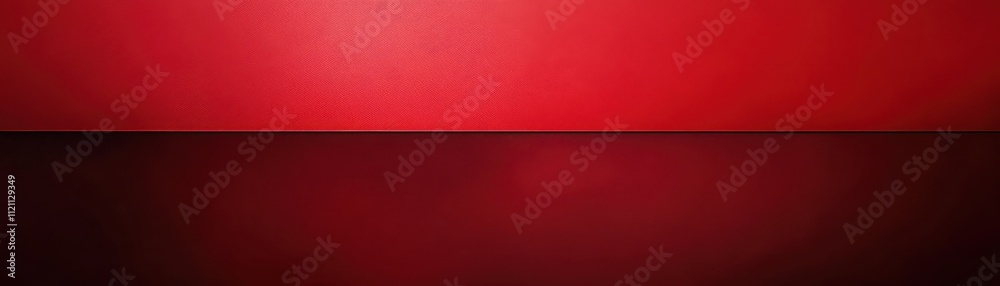 Poster Abstract Red Background Divided In Two Sections