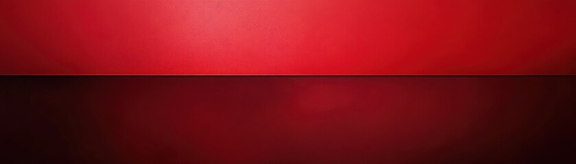 Obraz premium Abstract Red Background Divided In Two Sections