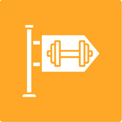 Gym Sign Icon