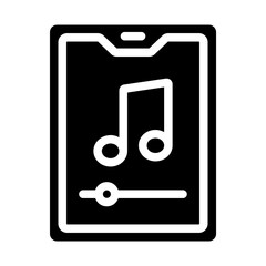 App Music Solid Icon