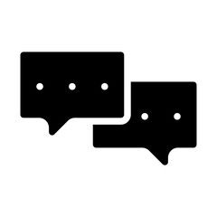 Discussion Solid Icon