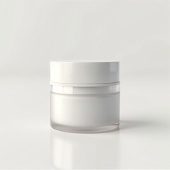 Premium Cosmetic Packaging: Custom Skincare Jar Mockups
