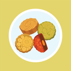 mooncake food from china