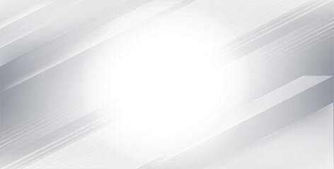 Gray and white gradient abstract background
