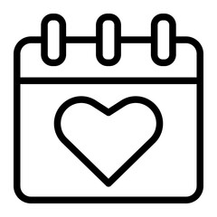 Heart Calendar icon