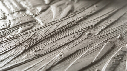 Scratched Plastic Surface Showing Fine Details of Abrasion from Repeated Contact