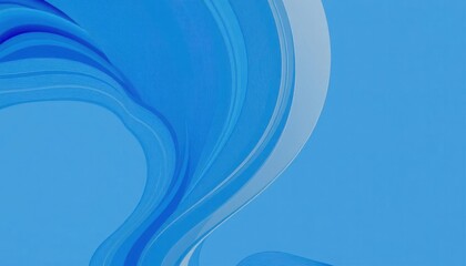 a close up of a blue background colour with a curved design on the screen