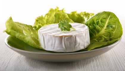 cheese with lettuce, AI generated