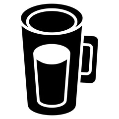 glass icon element for design