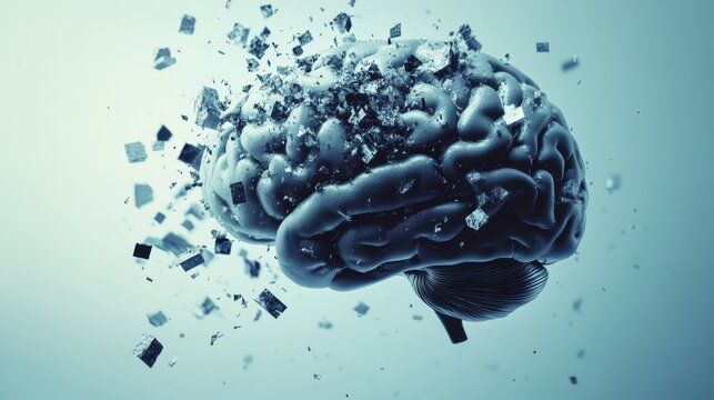 Disintegrating Brain Memory Loss, Cognitive Decline, Neurological Damage