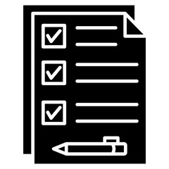 List icon element for design