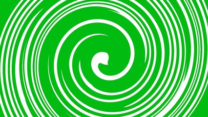 Whirlwind of Green: Abstract swirling white lines on a vibrant green background, evoking a sense of motion, energy, and dynamism. Perfect for adding a touch of abstract art to your designs.