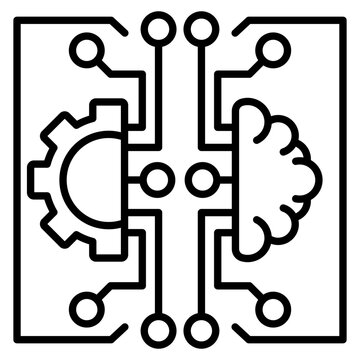 machine learning single icon