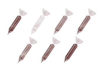 フレーバー豊富なチョコペン