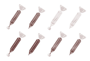 フレーバー豊富なチョコペン